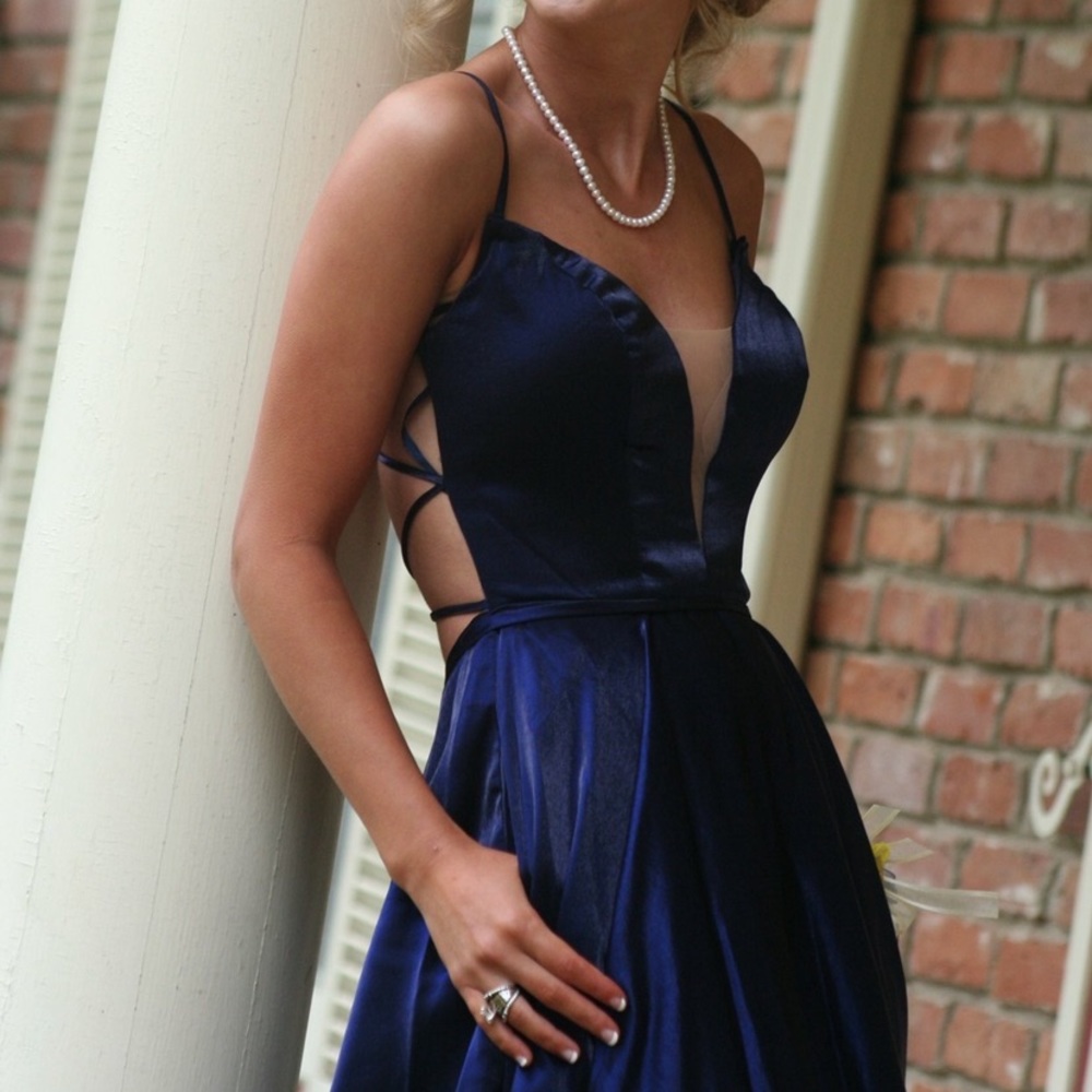 Satin Prom Dress